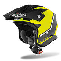 Casque Airoh Trr S Keen Jaune Mat