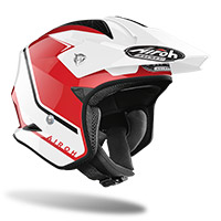 Casco Airoh Trr S Keen Rosso