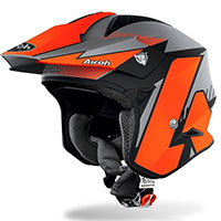 Casco Airoh TRR S Pure naranja opaco