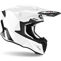 Airoh Twist2カラーヘルメットホワイトグロス - 2