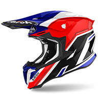 Airoh Twist 2 Shaken Helmet Red Gloss