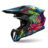 Casco Airoh Twist 3 Amazonia lucido