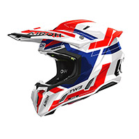 Airoh Twist 3 Dinasty Helm blau rot