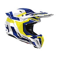 Airoh Twist 3 Dinasty Helm blau gelb - img 2