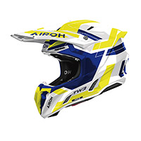Airoh Twist 3 Dinasty Helm blau gelb