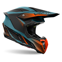 Casco Airoh Twist 3 Shard naranja opaco - 2