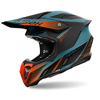 Casco Airoh Twist 3 Shard arancio opaco