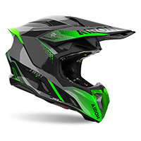 Casque Airoh Twist 3 Shard vert - 2