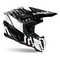 Airoh Twist 3 Thunder Helmet Black White - 2