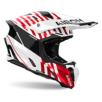 Casco Airoh Twist 3 Thunder rojo