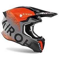 Casco Airoh Twist 2 Bit Arancio Opaco - img 2