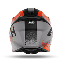 Casco Airoh Twist 2 Bit naranja opaco - 3