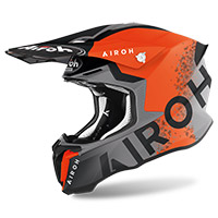 Airoh Twist 2 Bit Helm orange matt