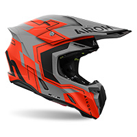 Casco Airoh Twist 3 Dizzy Arancio Opaco - img 2