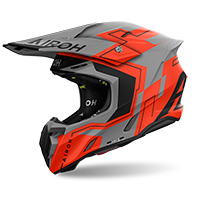 Casco Airoh Twist 3 Dizzy Arancio Opaco