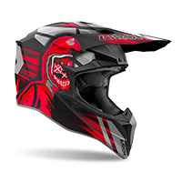 Casco Airoh Wraaap Cyber Rosso Opaco - img 2