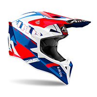 Airoh Wraaap Feel Helmet Blue Red - 2