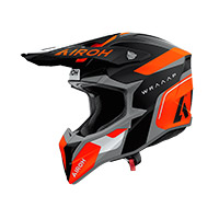 Airoh Wraaap Conquer Helm orange matt
