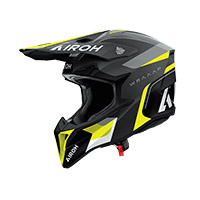 Airoh Wraaap Conquer Helm gelb matt