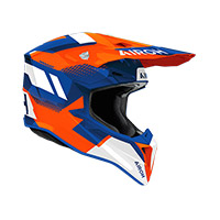 Airoh Wraaap Vision Helm orange blau - img 2