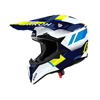 Airoh Wraaap Vision Helm gelb blau