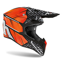 Airoh Wraap Idol Helmet Orange Matt