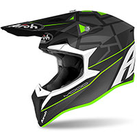 Airoh Wraap Mood Helmet Green Matt