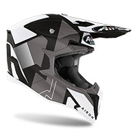 Casco Airoh Wraap Raze negro opaco - 2