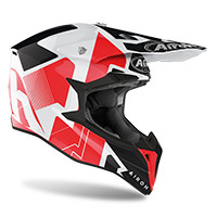 Airoh Wraap Raze Helmet Red Gloss - 2