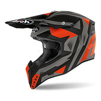Casco Airoh Wraap Sequel Arancio Opaco