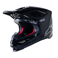 Casco Alpinestars Supertech M10 Solid Nero