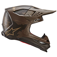 Casco Alpinestars Supertech M10 Squad 23 marrón