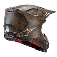 Alpinestars Supertech M10 Squad 23 Helmet Brown - 4