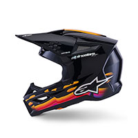 Alpinestars Sm3 Force Helmet Black Glossy - 3