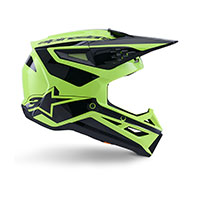 Alpinestars Sm3 Heat Helmet Yellow Fluo