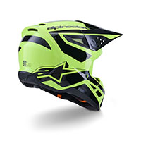 Alpinestars Sm3 Heat Helmet Yellow Fluo - 3