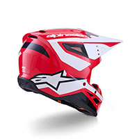 Alpinestars Sm3 Heat Helmet Red White - 3