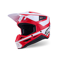 Alpinestars Sm3 Heat Helmet Red White