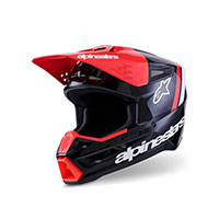 Alpinestars Sm3 Radium Helmet Black White Grey