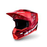 Alpinestars SM3 Radium Helm rot fluo
