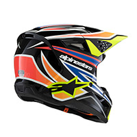 Alpinestars S-m3 Youth Wurx Helmet Black Yellow Kid