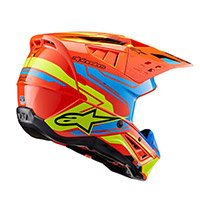 Casco Alpinestars SM5 2206 Action 2 naranja