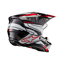 Casco Alpinestars Sm5 2206 Action 2 Nero Bianco - img 2