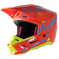 Alpinestars Sm5 Action Helmet Orange Fluo