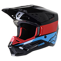 Alpinestars Sm5 Bond Helmet White Red