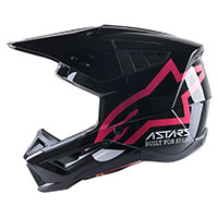 Casco Alpinestars Sm5 Compass Nero Diva Rosa