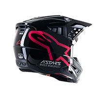 Casco Alpinestars SM5 Compass negro diva rosa - 3