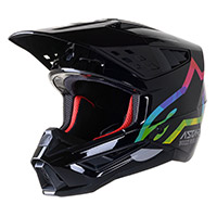 Casco Alpinestars Sm5 Compass Nero Argento Hue
