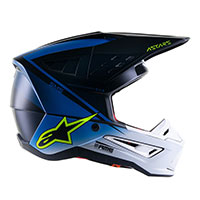Casco Alpinestars Sm5 Rayon Nightlife Ucla Blu