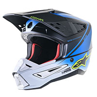 Alpinestars Sm5 Rayon Helmet Nightlife Ucla Blue
